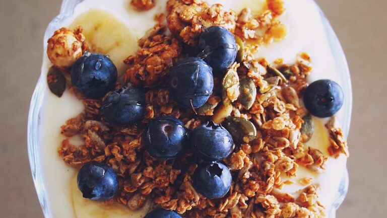 Granola, comida saludable